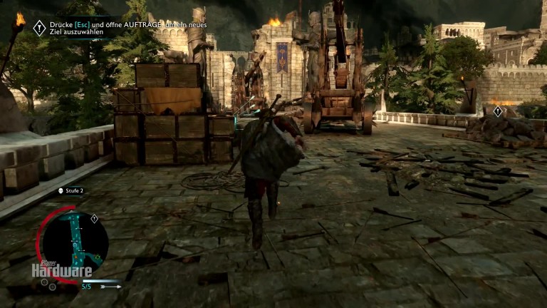 Mittelerde Schatten des Krieges - Die anspruchsvolle Benchmarkszene 'Minas Tirith' im Video