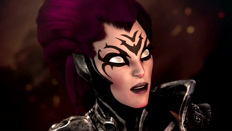   Darksiders 3: In the trailer, he puts powerful lashes 