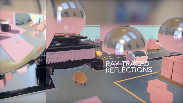   Electronic Arts shows the raytracing technology in a Pica-Pica-Tech demo 