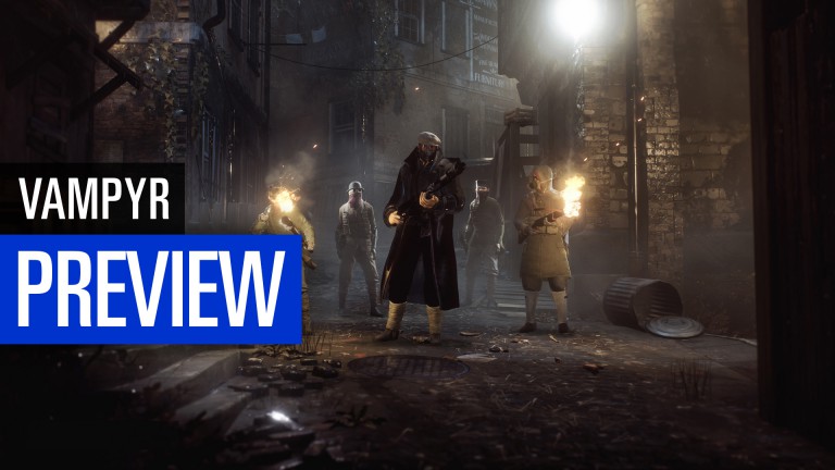   Vampyr played: Preview of the gameplay with new scenes in video game 