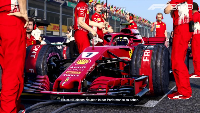   F1 2018: Journal of the developer on research, development and more 