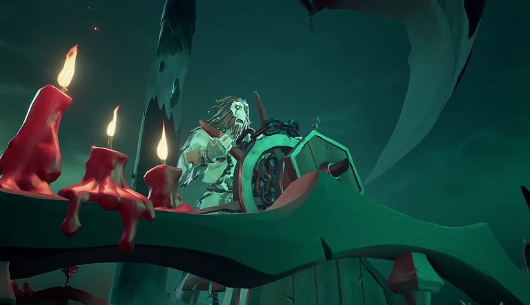 Изображение красного цветка гнездо змей sea of thieves